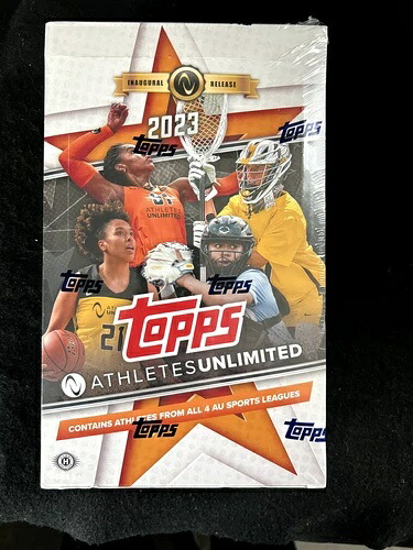 2023 Topps Athletes Unlimited All Sports 2 Autos Hobby Box 未開封 24パック|トレーディングカード ラフテル