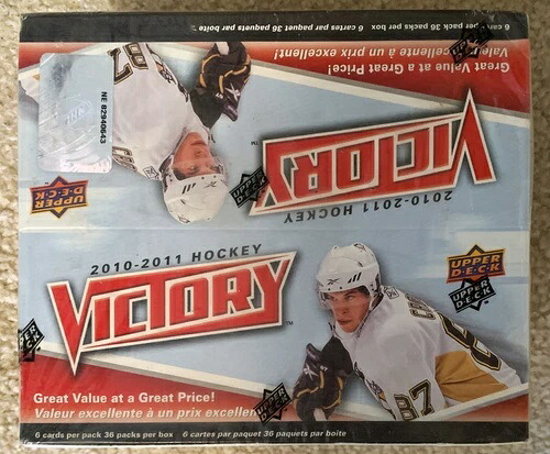 2010-11 Upper Deck VICTORY 36枚入り 工場未開封 ホッケーカードパック｜トレーディングカード　ラフテル 46,200円