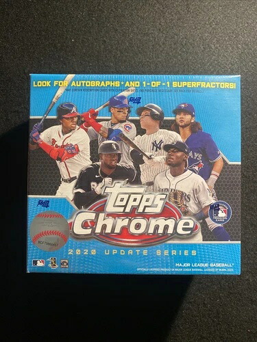 2020 Topps Chrome Update Mega Box ブルー 工場未開封｜トレーディングカード　ラフテル