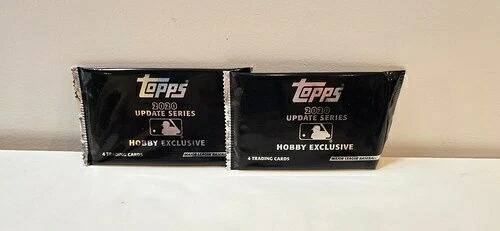 2020 Topps ベースボール アップデート シリーズ シルバー パック 2個 - 新品未開封|トレーディングカード ラフテル