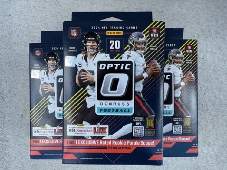 2024 NFL Donruss Optic フットボールトレーディングカード ハンガーボックス 未開封 手渡し|トレーディングカード ラフテル