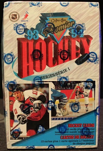 コンプリートボックス!! - 1993-94 O-Pee-Chee Premier シリーズ 1 - 工場未開封｜トレーディングカード　ラフテル