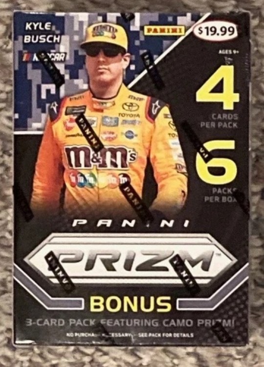 2018 Panini PRIZM NASCAR Racing シールド ブラスターボックス CAMO Prizm カード|トレーディングカード ラフテル