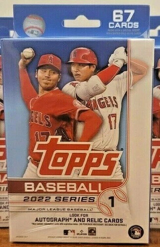 2022 Topps シリーズ1 ベースボールハンガーボックス 2個セット - 新品/工場未開封|トレーディングカード ラフテル