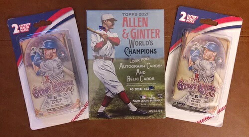 2021 Topps Baseball Allen & Ginter Blaster BoxとGypsy Queenの未開封パック|トレーディングカード ラフテル