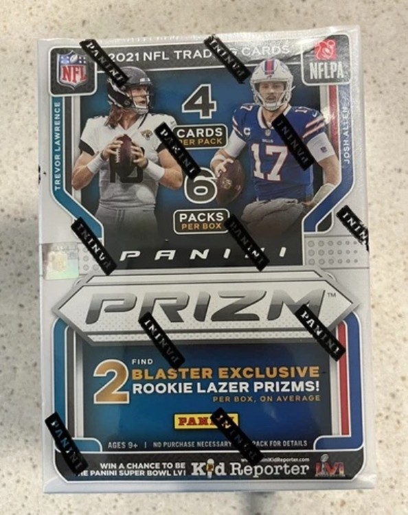 2021 パニーニ プリズム フットボール NFL ファクトリーシール ブラスター (レーザー)(ウォルマート) ボックス|トレーディングカード ラフテル