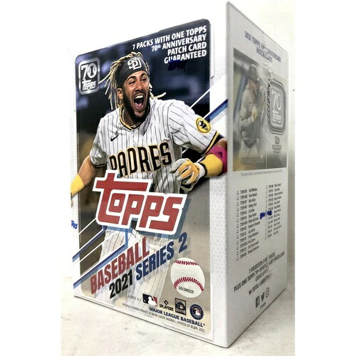 2021 Topps ベースボール シリーズ 2 工場未開封ブラスターボックス 2個入り 限定パッチ付き｜トレーディングカード　ラフテル