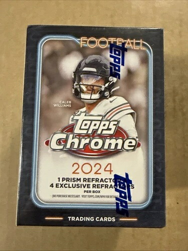 2024 Topps Chrome Football 工場未開封 ブラスターボックス 新品｜トレーディングカード　ラフテル