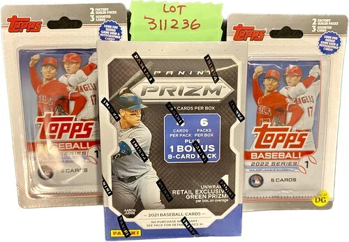 2021 Panini Prizm Baseball シールド 7パック ブラスターボックス MLBカード32枚+ボーナス付き｜トレーディングカード　ラフテル