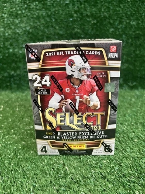 2021 セレクト NFL フットボール ブラスター ボックス 新品 工場未開封 グリーン & イエロー｜トレーディングカード　ラフテル