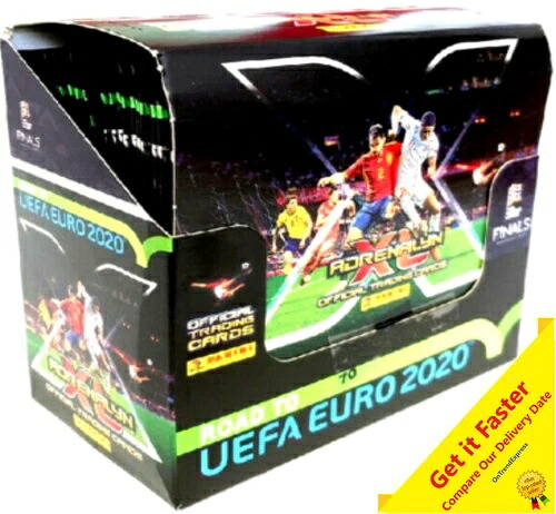 2020 パニーニ アドレナリンXL ロード・トゥ・UEFA EURO 工場未開封ブースターボックス 50パック|トレーディングカード ラフテル