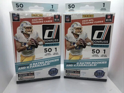 (2個セット) 2021 Panini Donruss NFL フットボール ハンガーボックス 新品未開封|トレーディングカード ラフテル