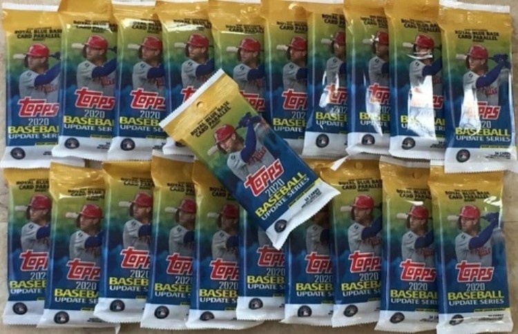 未開封ファットバリューパック Topps アップデートシリーズ 5枚セット|トレーディングカード ラフテル