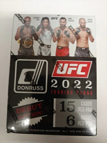 2022 Panini UFC Donruss デビューエディション ブラスターボックス - 工場未開封｜トレーディングカード　ラフテル