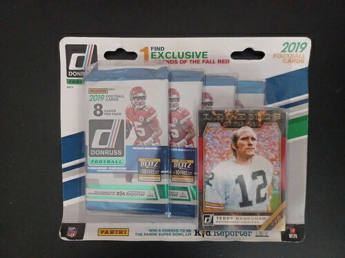 2019 Panini Donruss Football 密封ブリスターパック 4パック ボーナスカード1枚｜トレーディングカード　ラフテル