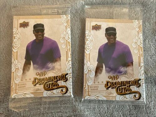 2023年 Upper Deck VIP Prominent Cuts 2個入り 未開封パック マイケル・ジョーダン NSCC限定｜トレーディングカード　ラフテル 43,560円