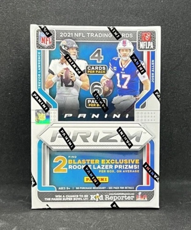 2021 パニーニ プリズム NFL フットボール ブラスターボックス 工場未開封 レーザープリズム|トレーディングカード ラフテル