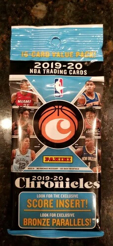 2019-20 パニーニ クロニクルズ NBA バスケットボール バリューパック 新品未開封 即日発送｜トレーディングカード　ラフテル