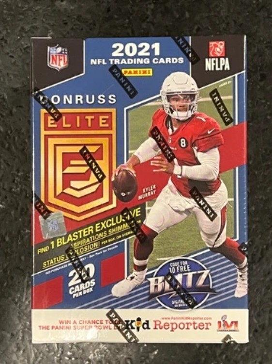 2021 Panini Donruss Elite NFL フットボール ブラスターボックス - 新品 - 工場未開封|トレーディングカード ラフテル