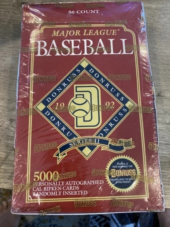 1992 ドンラス MLB ベースボール シリーズ 2 ホビーワックスボックス 工場未開封 36パック｜トレーディングカード　ラフテル 43,560円