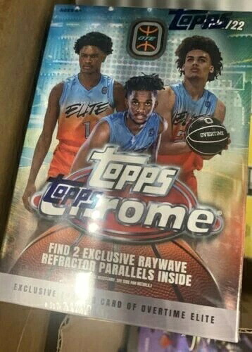 2021-22 TOPPS クローム オーバータイム エリート OTE バスケットボール 密封ブラスターボックス$$$｜トレーディングカード　ラフテル