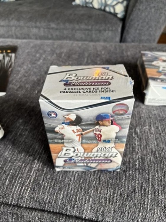 2021 Topps Bowman Platinum MLB ベースボールブラスターボックス 新品未開封|トレーディングカード ラフテル