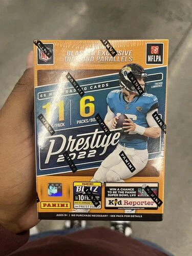 2022 Panini Prestige NFL フットボール ブラスター ボックス 工場未開封 ダイヤモンド パラレル!｜トレーディングカード　ラフテル