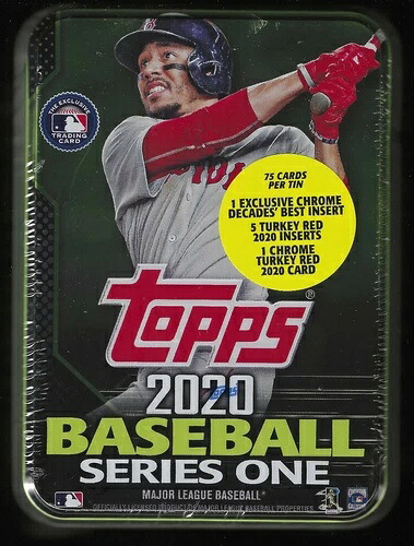 2020 Topps シリーズ 1 ベースボール 75 カード スーパーレア コレクター ティン ファクトリー シール B｜トレーディングカード　ラフテル