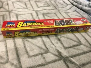 1991 Topps 40周年記念コンプリートセット - 792枚組 野球トレーディングカード - 新品未開封|トレーディングカード ラフテル