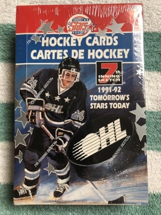 1991-92 7回戦スケッチ OHL ホッケー ボックス未開封|トレーディングカード ラフテル
