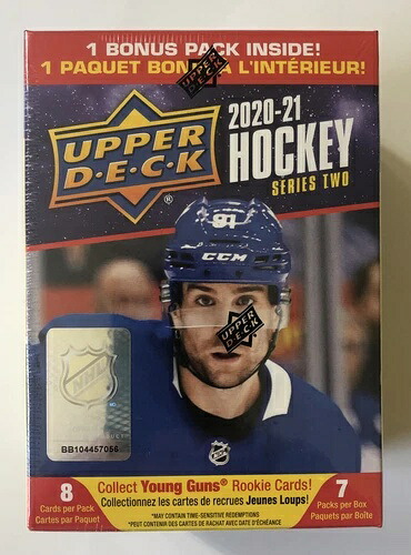 Upper Deck 2020-2021 ホッケー シリーズ2 ブラスターボックス (7パック) - 新品｜トレーディングカード　ラフテル