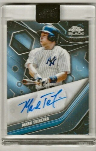 マーク・テイシェイラ SP オート ブルー パラレル /150 ファクトリーシール 2023 Topps クロームブラック｜トレーディングカード　ラフテル
