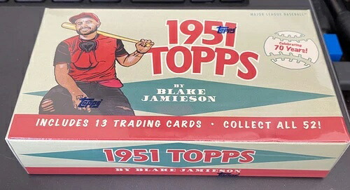 1951 Topps by BLAKE JAMIESON Week 4 - 13 カード - 工場未開封ボックス Wave 4 新品｜トレーディングカード　ラフテル