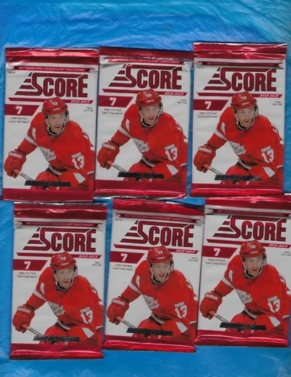 2012-13 スコア NHL ホッケー パック ロット (10) 新品工場未開封!!|トレーディングカード ラフテル