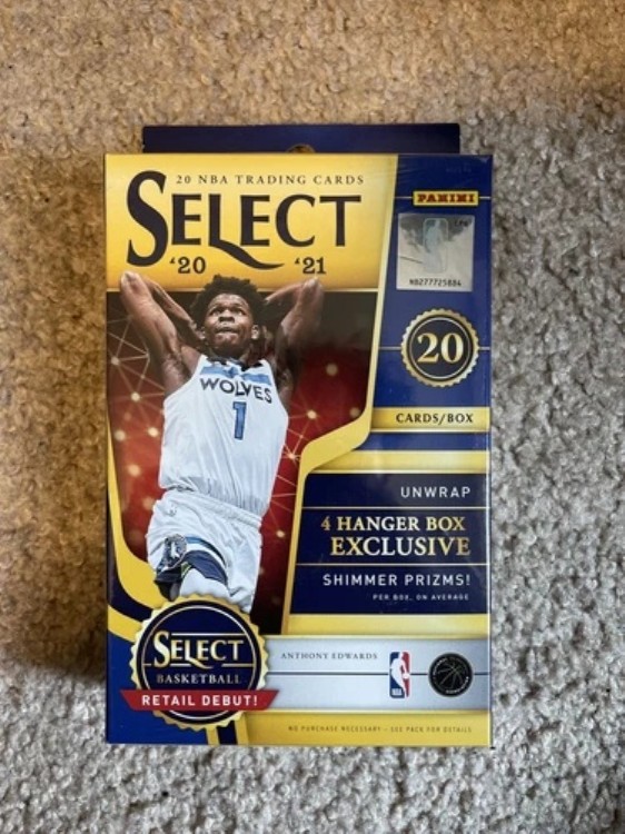 2020-21 パニーニセレクト NBA バスケットボール ハンガーボックス 新品 工場未開封|トレーディングカード ラフテル