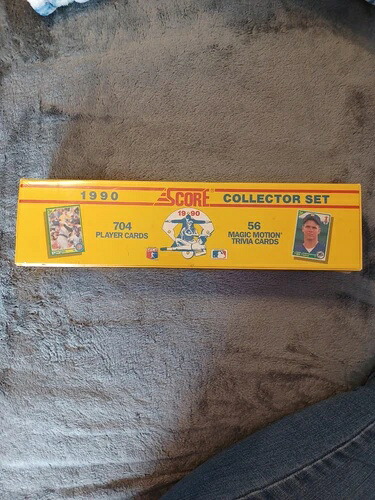 1990年 スコアコレクターセット MBL 野球 704 選手 56 トリビア - 工場未開封|トレーディングカード ラフテル