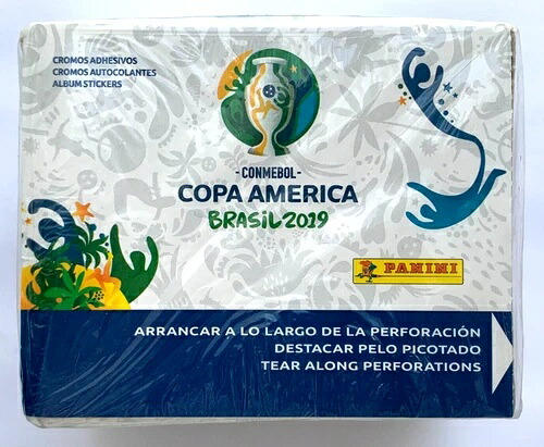 2019 Panini ブラジル コパ・アメリカ FIFA ステッカー - ボックス (50枚入り) リオネル・メッシ｜トレーディングカード　ラフテル