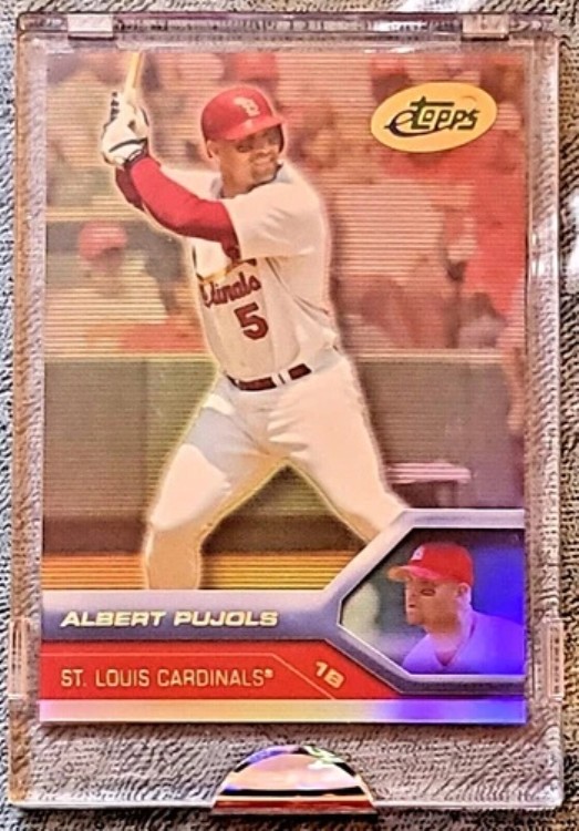 アルバート・プホルス 2005 eTopps 工場未開封 クローム仕上げ 2600枚製造 703時間｜トレーディングカード　ラフテル
