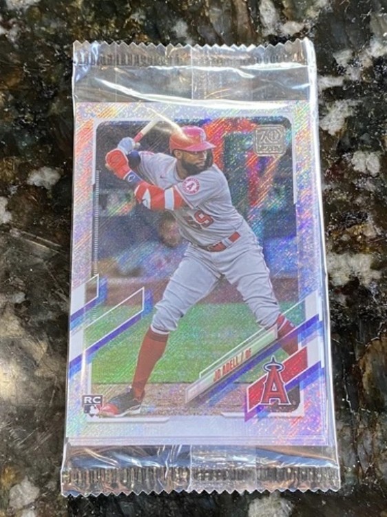 2021 Topps 野球用フォイルボード 5パック ジョー・アデル RC が上部に表示 #d/790 &｜トレーディングカード　ラフテル