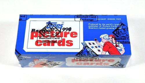 1990 Topps ベースボールベンディングボックス（カード500枚）BBCEラップFASC未開封ケース入り｜トレーディングカード　ラフテル 43,560円