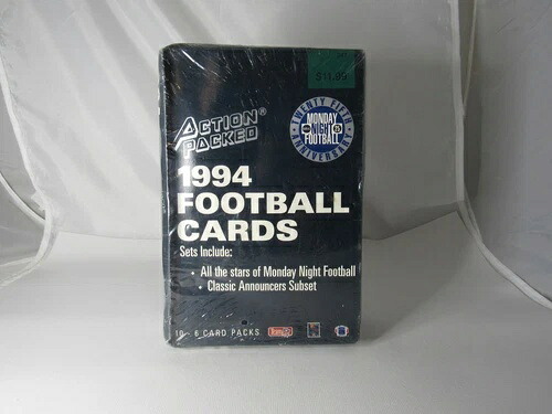 1994 アクション満載 NFL マンデーナイトフットボール 完全未開封ボックス - フルボックス「B」｜トレーディングカード　ラフテル
