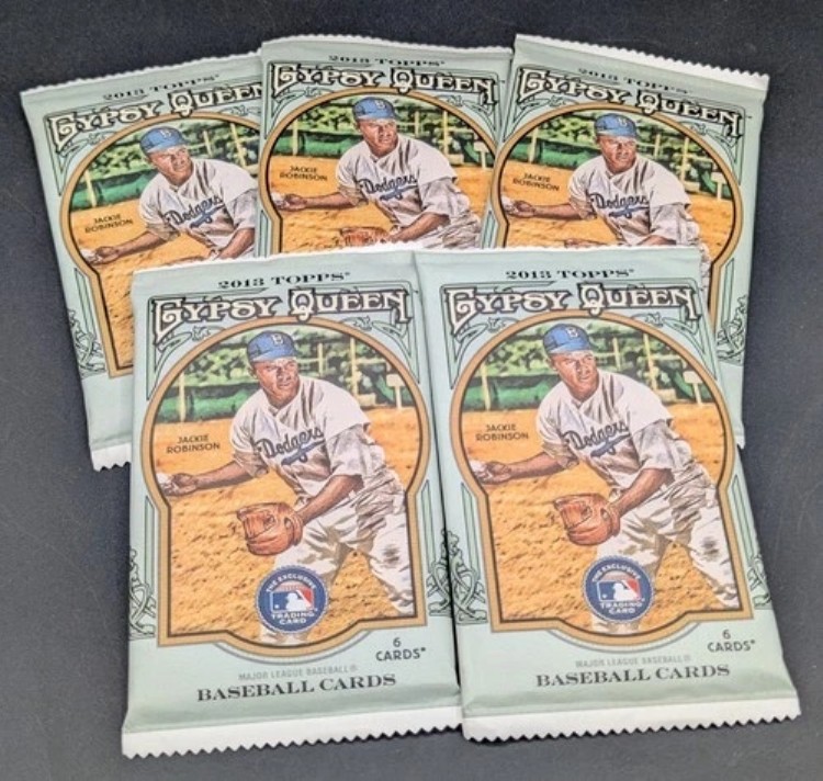 2013 TOPPS GYPSY QUEEN 5x 未開封パック フレッシュボックス マニー・マチャド RC 希少!｜トレーディングカード　ラフテル