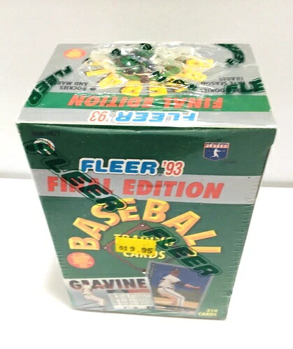 1993年 Fleer Final Edition Baseball 310カード 工場未開封 +「DIAMOND TRIBUTE」|トレーディングカード ラフテル