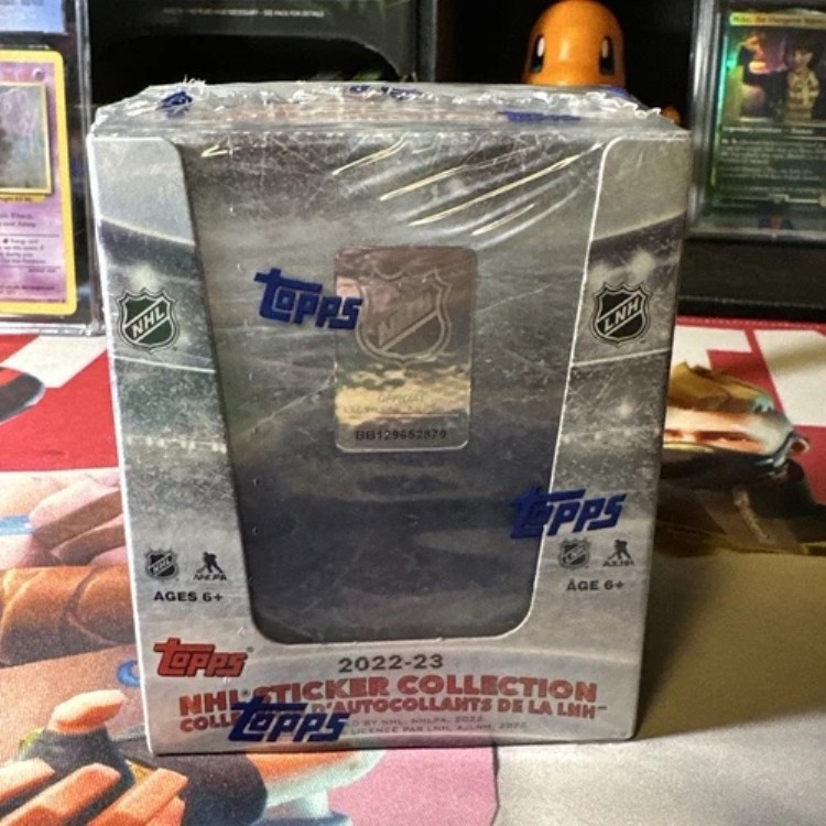 2022-23 Topps NHL ホッケー ステッカー コレクション ボックス 未開封 新品 50 パック/ボックス｜トレーディングカード　ラフテル