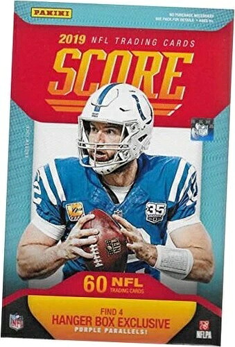 2019年スコアフットボール工場密封ハンガーボックス60枚のカード（4枚を含む）｜トレーディングカード　ラフテル
