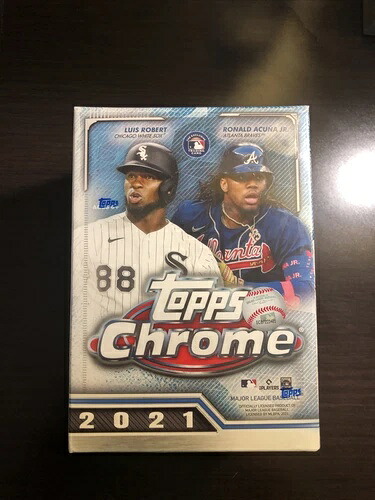 2021 Topps Chrome Baseball シールド ブラスター ボックス 合計 32 枚のカード!!｜トレーディングカード　ラフテル