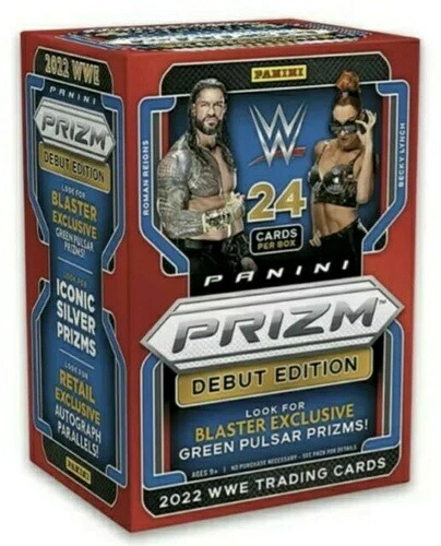 2022 Panini Prizm WWE レスリング デビュー ブラスター ボックス 24 枚のカード 工場未開封 新品!｜トレーディングカード　ラフテル