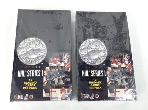 1991 プロセット プラチナ NHL ホッケー シリーズ 1 ボックス未開封 | 2個セット｜トレーディングカード　ラフテル