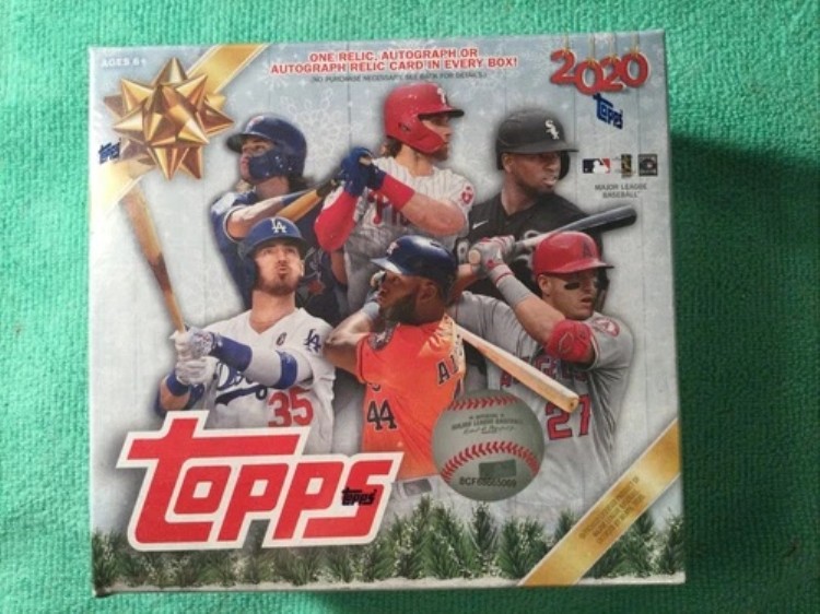 2020 TOPPS ファクトリーシール ベースボール メガボックス - ホリデー メガボックス - 新品｜トレーディングカード　ラフテル