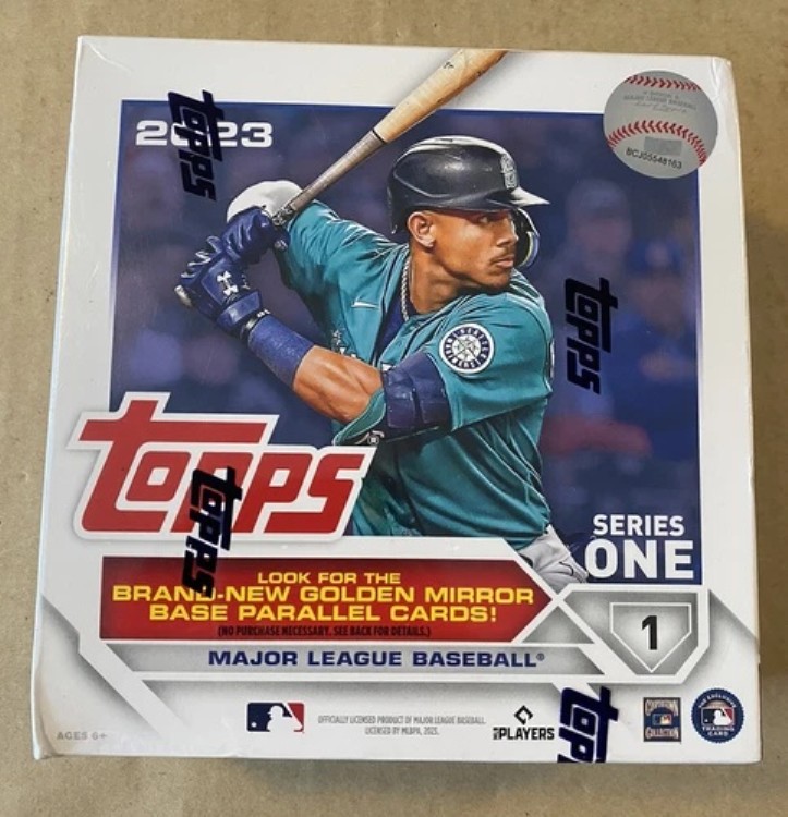 2023 Topps シリーズ 1 MLB ベースボール メガボックス (新品、工場未開封)｜トレーディングカード　ラフテル